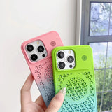 Gradient Cooling iPhone Case with Aromatherapy Slot and MagSafe Support