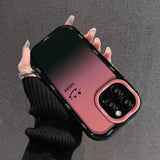 Gradient Matte iPhone Case – LOVE YOU & LUCKY Smiley Designs