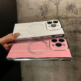 Square Glow – Electroplated MagSafe iPhone Case