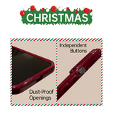 🎄 Santa Tree Christmas Phone Case – Festive Red Gift