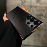 Ultra-Thin Magnetic Mirror Case for Samsung Galaxy – MagSafe Compatible