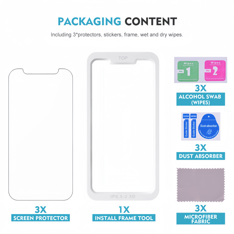 iPhone Screen Protector 3-Pack