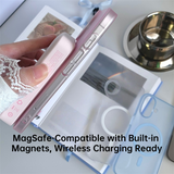 MagSafe Clear Matte iPhone 17 Case – Slim Fit & Camera Protection