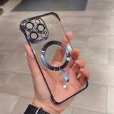 Ultra Slim Frameless Magnetic iPhone Case with Lens & Port Protection