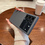 Liquid Silicone Full-Lens Samsung Case – Matte Shockproof Protection