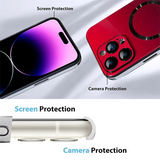 Gradient Glass Magnetic iPhone Case – MagSafe & Camera Protection