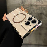 Square Glow – Electroplated MagSafe iPhone Case