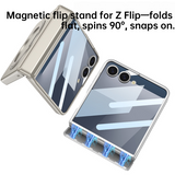 Galaxy Z Flip 7 Case with 360° Magnetic Stand