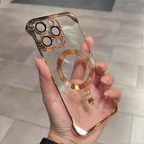 Ultra Slim Frameless Magnetic iPhone Case with Lens & Port Protection