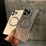 Square Glow – Electroplated MagSafe iPhone Case