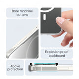 Gradient Magnetic iPhone Case – Shockproof Clear Ombre Cover