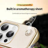 MagSafe-Compatible Case with Leather Texture & Kickstand | Slim Airflow Design