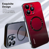Gradient Glass Magnetic iPhone Case – MagSafe & Camera Protection