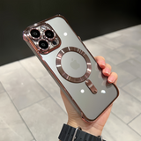 Ultra Slim Frameless Magnetic iPhone Case with Lens & Port Protection