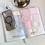 MagSafe Clear Matte iPhone 17 Case – Slim Fit & Camera Protection