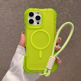 Magnetic Waistline Case for iPhone 17 Pro Max | Shockproof Clear MagSafe Cover
