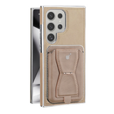 Leather Magnetic Card Wallet, Full Protection, Business Style Samsung Case