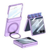 Galaxy Z Flip 7 Case with 360° Magnetic Stand