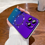 Gradient Glass Magnetic iPhone Case – MagSafe & Camera Protection