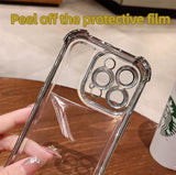 Sparkle Mirror MagSafe Case for iPhone 17 / 16 / 15 — Shockproof Airbag Corners, Glitter Ring Stand, Makeup Mirror Back Cover