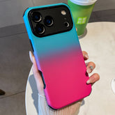 Soft-Touch Gradient Phone Case – Matte Full-Cover Protective Case with Anti-Drop Corners