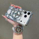 Hollow Magnetic Phone Case | MagSafe Compatible Metal Finish Case