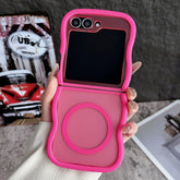 Fangcase Matte MagSafe Case for Samsung Z Flip – Wave Edge & TPU Protection