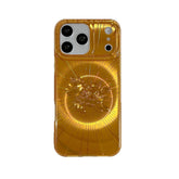 Halo Glow Full-Cover Phone Case for iPhone – Shiny Protective Case for Couples & Best Friends