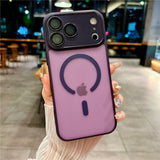 Fangcase Soft Matte MagSafe Case for iPhone – 360° TPU Protection, Anti-Fingerprint, Multiple Colors