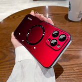Gradient Glass Magnetic iPhone Case – MagSafe & Camera Protection