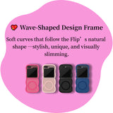 Fangcase Matte MagSafe Case for Samsung Z Flip – Wave Edge & TPU Protection