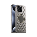 Magnetic Alloy iPhone Case – Precision-Cut Metal with Camera Guard