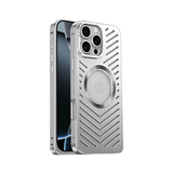 Magnetic Alloy iPhone Case – Precision-Cut Metal with Camera Guard