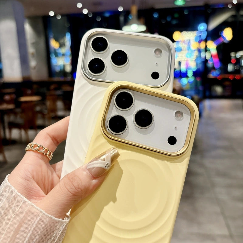 MagSafe Silicone Case for iPhone 17 Series | Wave Texture