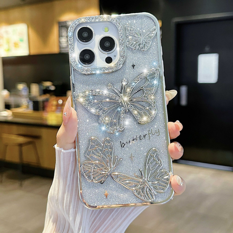 Butterfly Sparkle Bling Case for iPhone Case