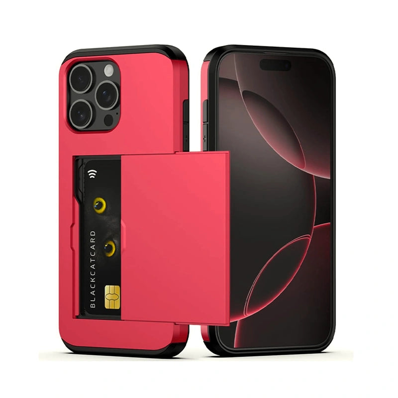 Slim Wallet Case with Hidden Card Slot