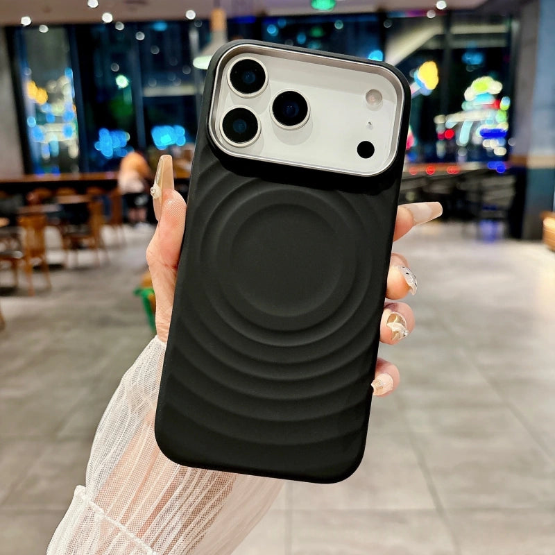 MagSafe Silicone Case for iPhone 17 Series | Wave Texture