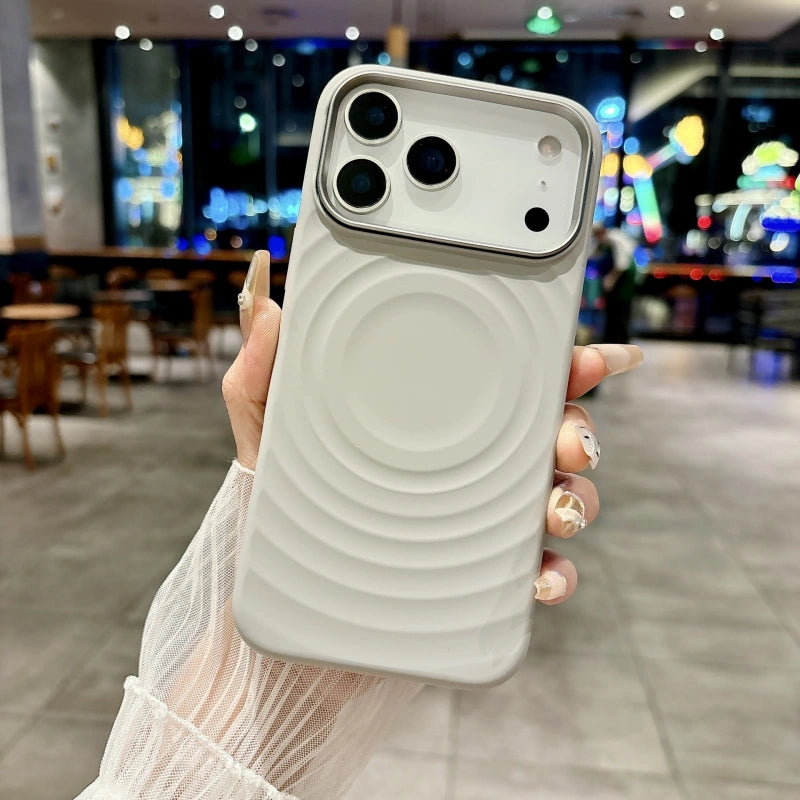 MagSafe Silicone Case for iPhone 17 Series | Wave Texture