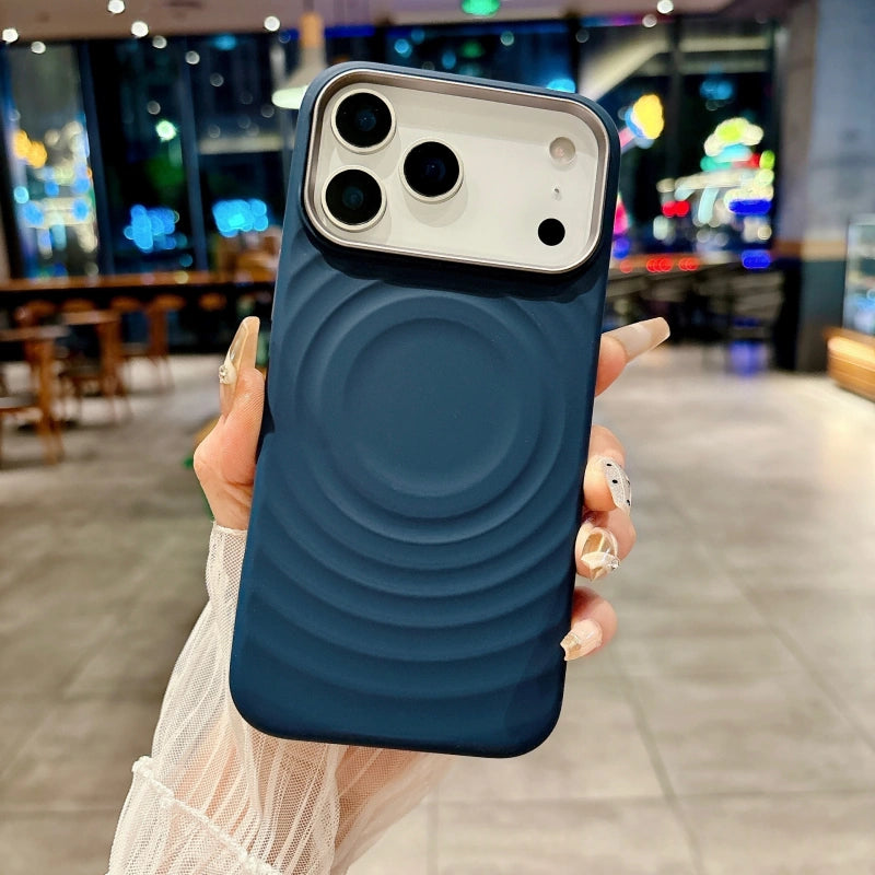 MagSafe Silicone Case for iPhone 17 Series | Wave Texture