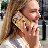 Leopard iPhone Case with Magnetic Compatibility, Shockproof Corners & Full Coverage Protection