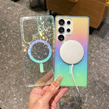 Gradient Glitter MagSafe Case for Samsung Galaxy S25 & S26 Series