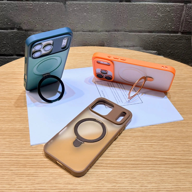MagSafe Ring Stand Case for iPhone 17 Series | Shockproof
