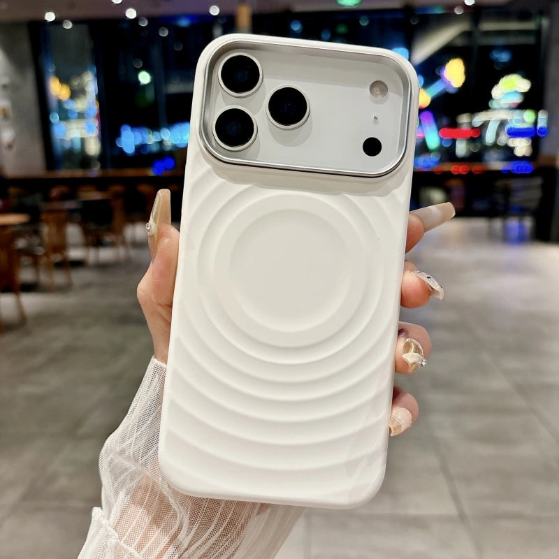MagSafe Silicone Case for iPhone 17 Series | Wave Texture