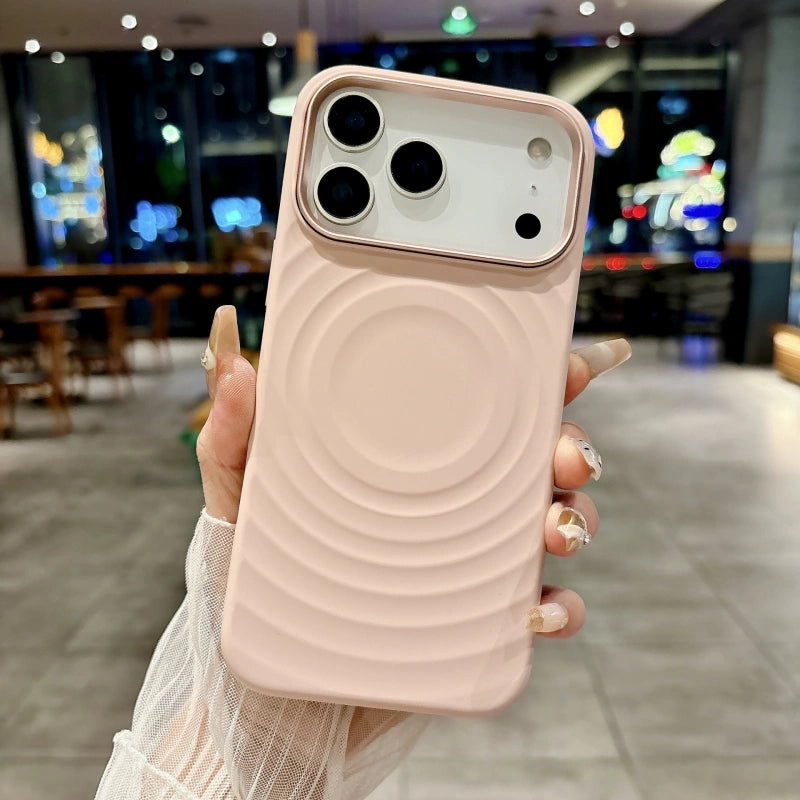 MagSafe Silicone Case for iPhone 17 Series | Wave Texture