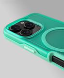 Colorful MagSafe iPhone Case with Hand Strap – Shockproof & Stylish