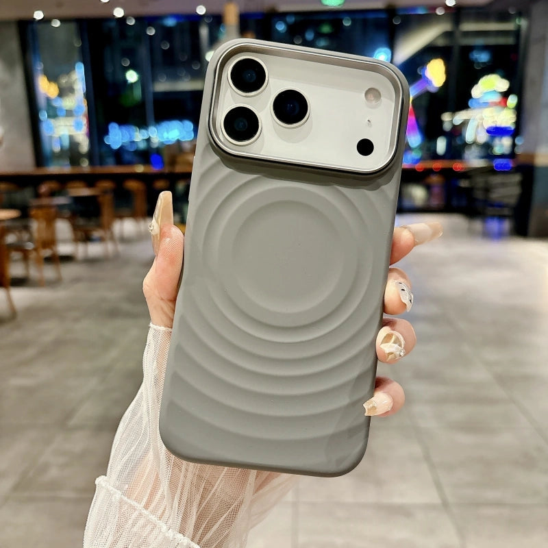 MagSafe Silicone Case for iPhone 17 Series | Wave Texture
