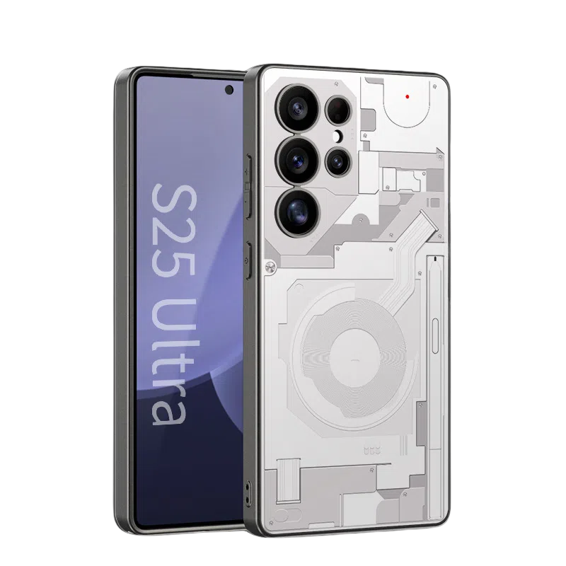 AG Glossy Finish, Futuristic Circuit Pattern Samsung Case
