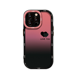 Gradient Matte iPhone Case – LOVE YOU & LUCKY Smiley Designs