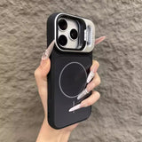 Full-Cover Protection with Built-in Lens Stand