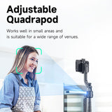 Fangcase C17 AI Auto-Tracking Tripod & Selfie Stick with Remote – 360° Rotation Smart Phone Stand